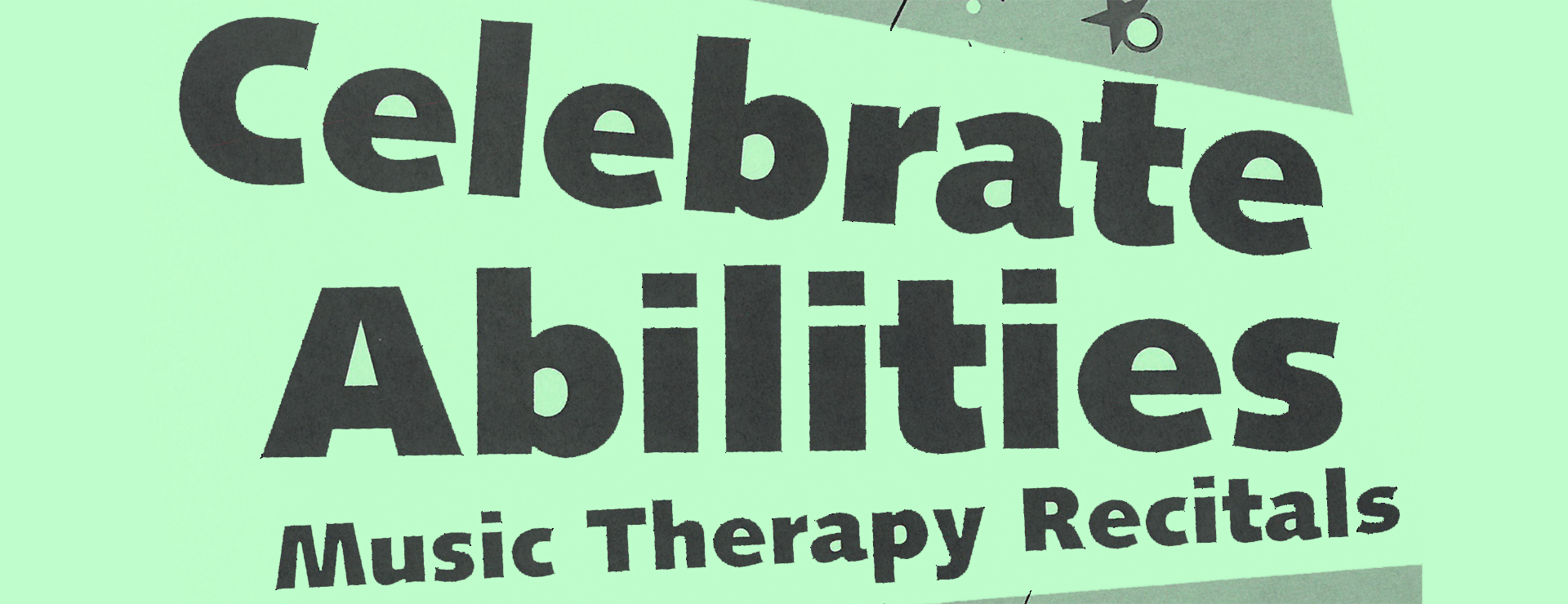 Celebrate Abilities Music Therapy Recitals